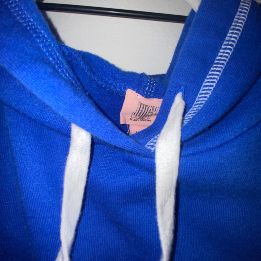 Y2K Juicy Knit tracksuit in Blue with white - Picture 13 of 13